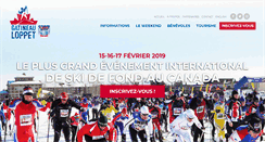 Desktop Screenshot of gatineauloppet.com